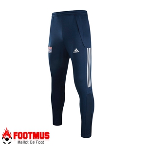 Training Pantalon Foot Lyon OL Bleu 2020/2021