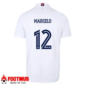 Maillot de Foot Real Madrid (MARCELO 12) Domicile 2020/2021