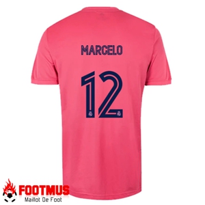 Maillot de Foot Real Madrid (MARCELO 12) Exterieur 2020/2021
