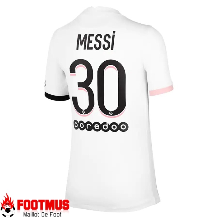 Maillot de Foot PSG (MESSI 30) Exterieur 2021/2022